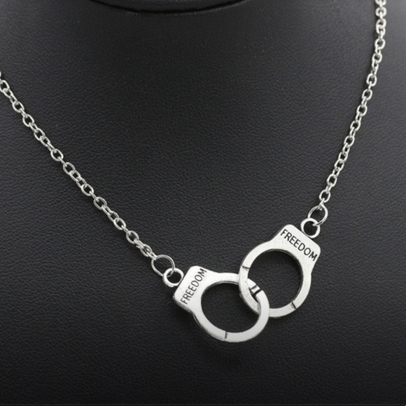 Handcuff Freedom Necklace - Picture 2 of 2